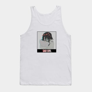 Sad Girl Tank Top